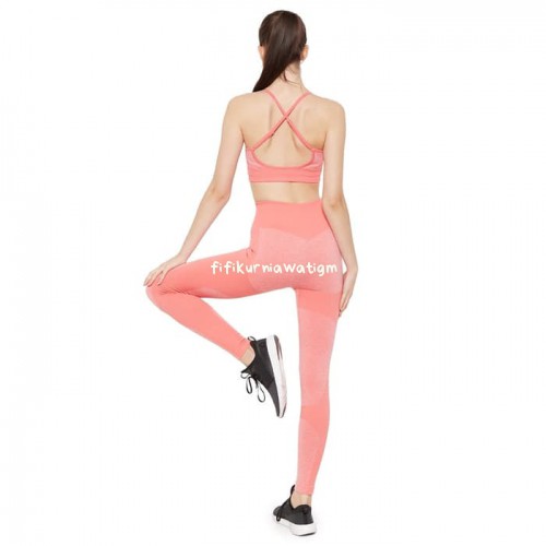 Encore Fit Sport Leggings Pink Legging Olah Raga Wanita S 003 Shopee Indonesia