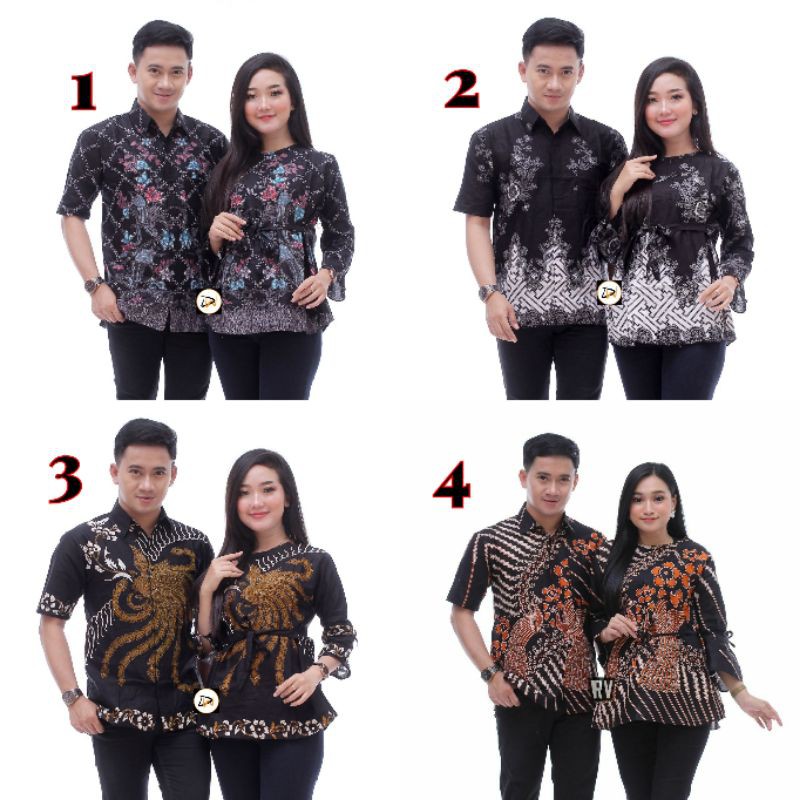 Couple Blouse batik original