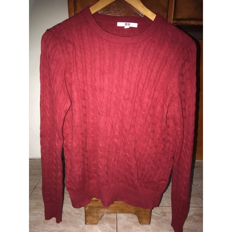 PRELOVED RAJUT KEPANG “UNIQLO”