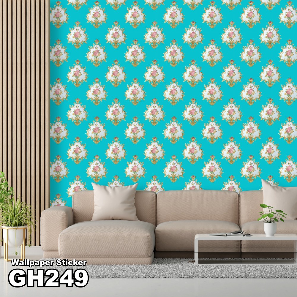 Wallpaper 3d Wallpaper Dinding Wallpaper Ruang Tamu Kamar Tidur Aesthetic Wallpaper Stiker 3d All Motif 45Cm X 10M Mtw-GH249