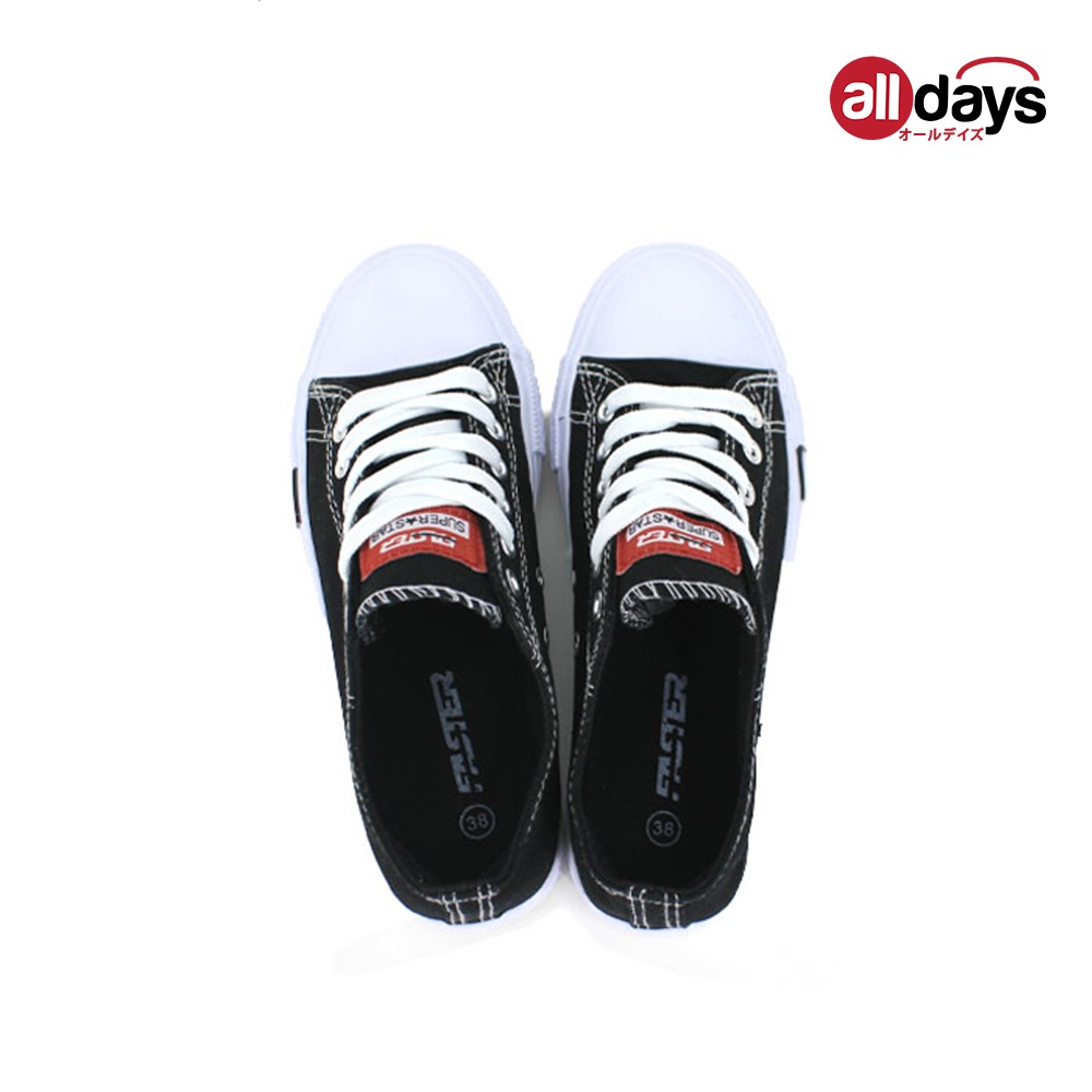 Faster Sepatu Sneakers Casual Kanvas Low Cut Pria Import 2101-005 Size 40-45