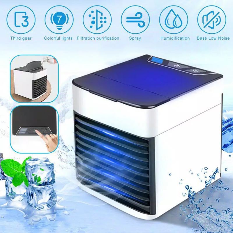 Ac Mini Portable/Arctic Air Cooler Fan Usb HighQuality/Pendingin Ruangan Sejuk Kipas Angin Ac Mini