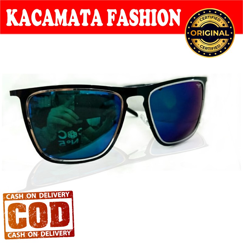 Kacamata Hitam pria wanita color mirror vintage kaca mata gaya kaca mata normal sunglasses unisex