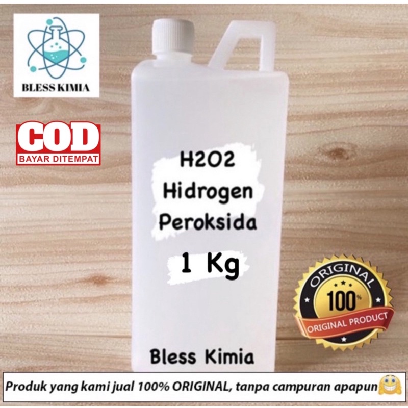 H2o2 50% / Hydrogen Peroxide 50% ( isi 1kg )