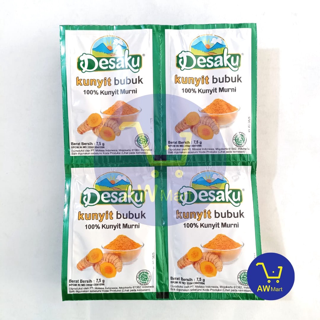 DESAKU BUMBU BUBUK RENCENG 12.5 GRAM / 7.5 GRAM X 10 SACHET ALL VARIAN - KETUMBAR DLL