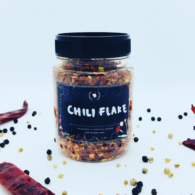 

Chili Flake / Cabai Kering / berat bruto 75 gr