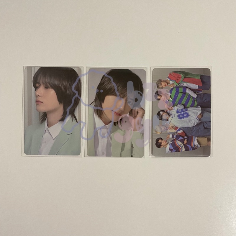 PC PHOTOCARD BEOMGYU TXT GROUP 4OIN R1 R2 R3