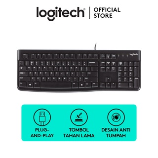 Logitech K120 Keyboard Wired USB Full Size