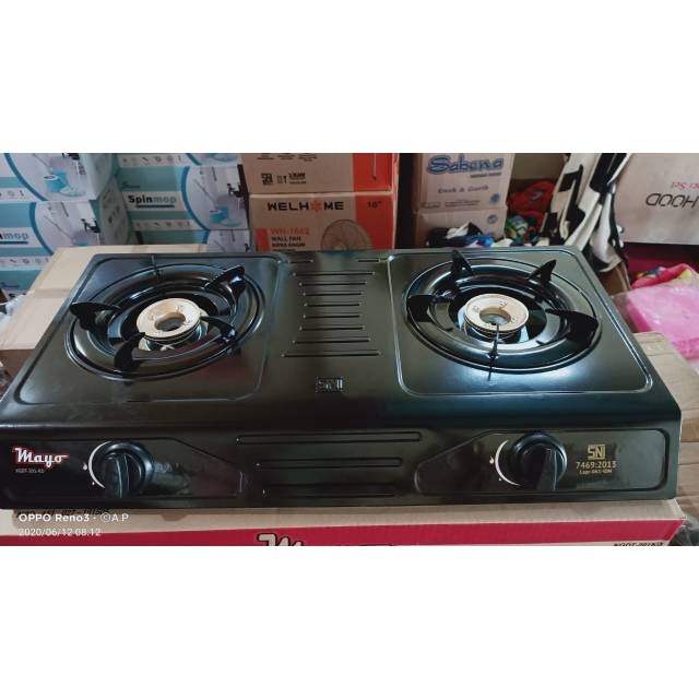 [ COD ] MAYO- Kompor Gas 2 Tungku SNI / Kompor ProGas 2 Tungku Standar SNI
