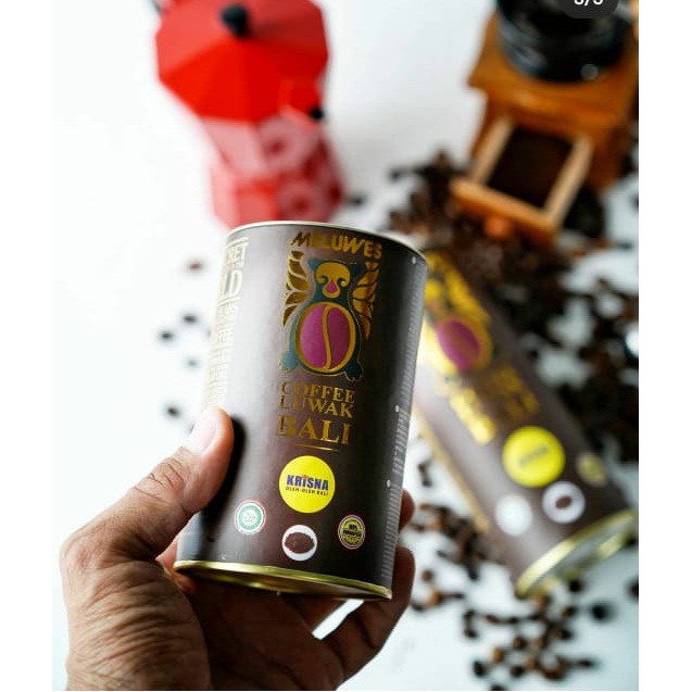 KOPI LUWAK KRISNA 100% ASLI KINTAMANI BALI 100GR