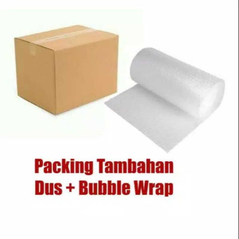 

EXTRA PACKING BUBBLE WRAP DAN KARDUS