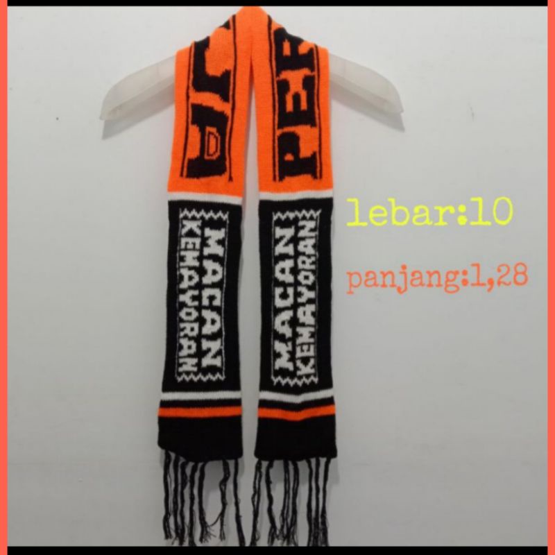 SYAL PERSIJA JAKARTA 1928 RAJUT-macan Kemayoran