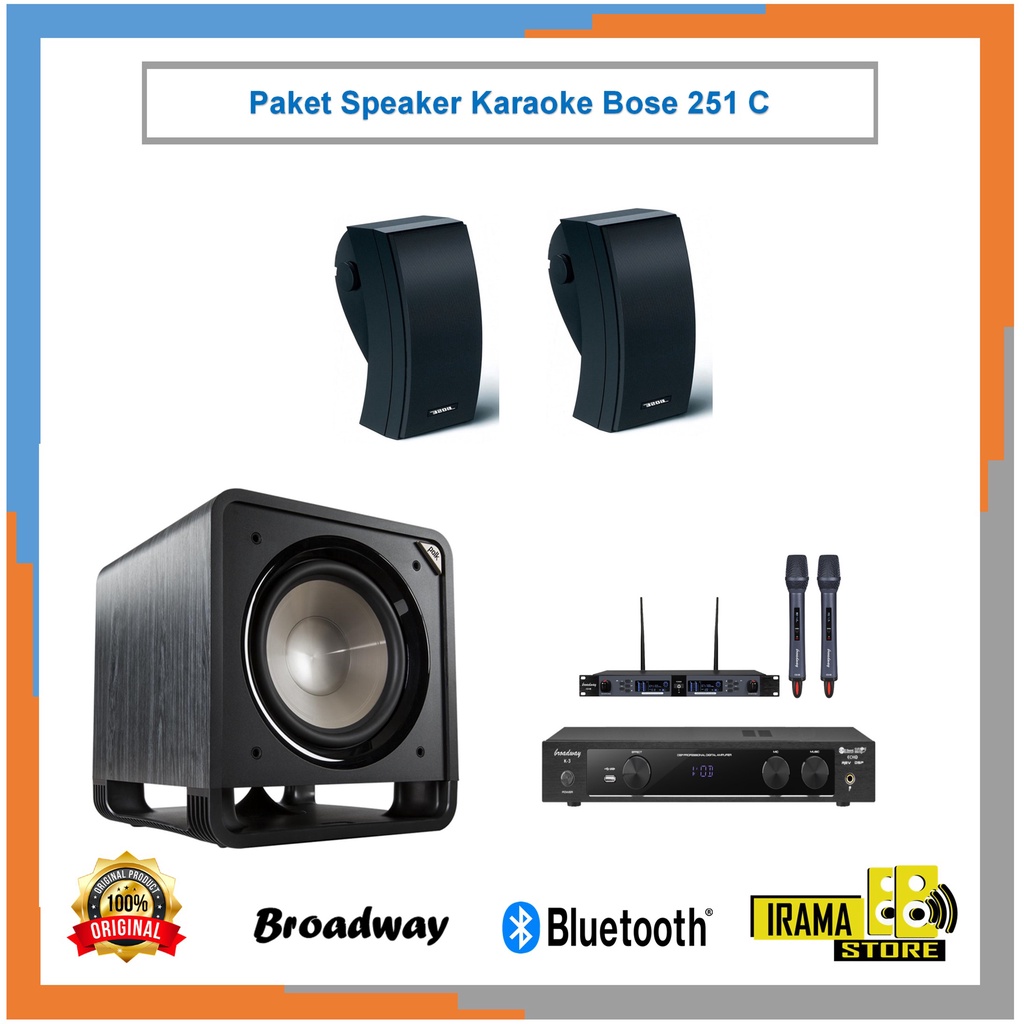 Paket Speaker Karaoke Bose 251 C