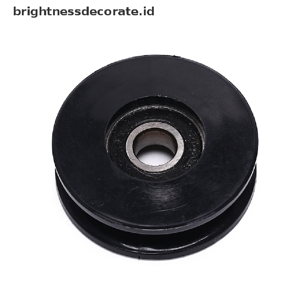 1 Pc Roda Katrol Kabel Warna Hitam Ukuran 50mm Tahan Lama Untuk gym