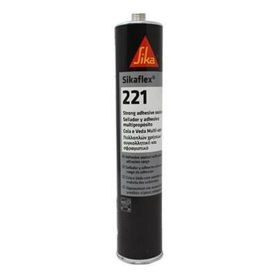 Glue Sikaflex 221 300Ml Strong Adhesive Sealent Hitam