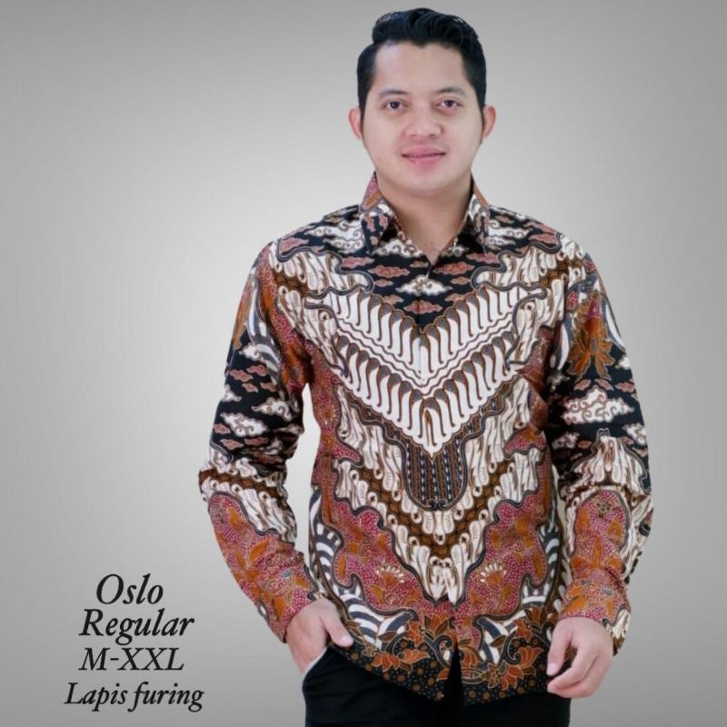 kemeja batik solo