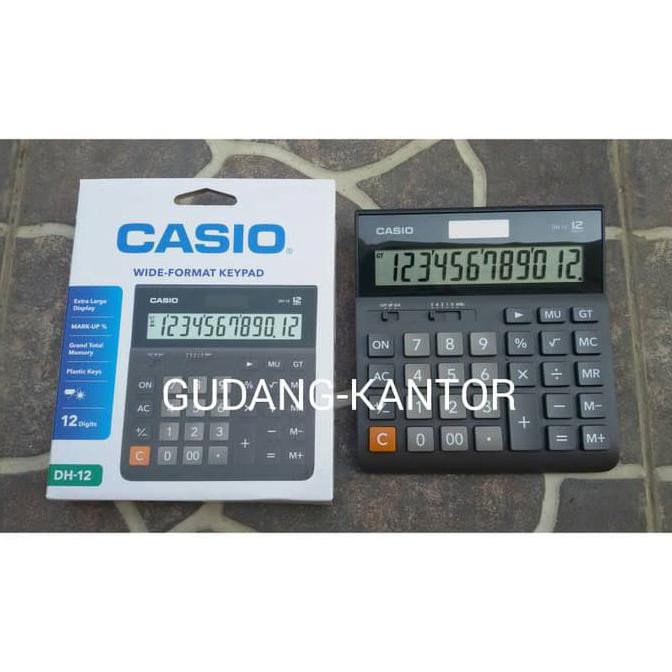 

CASIO DH-12 DESKTOP KALKULATOR