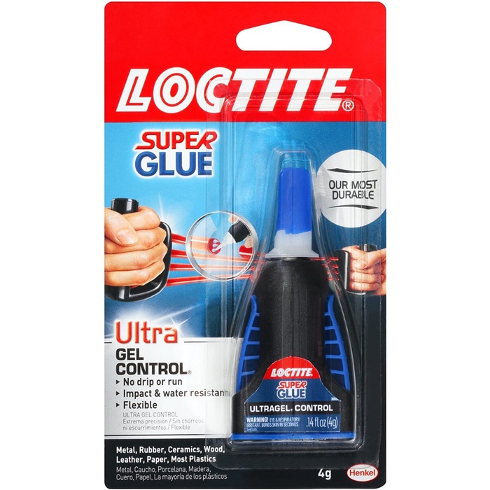 

(BISA COD) Loctite Super Glue Ultra Gel Control 4 gr