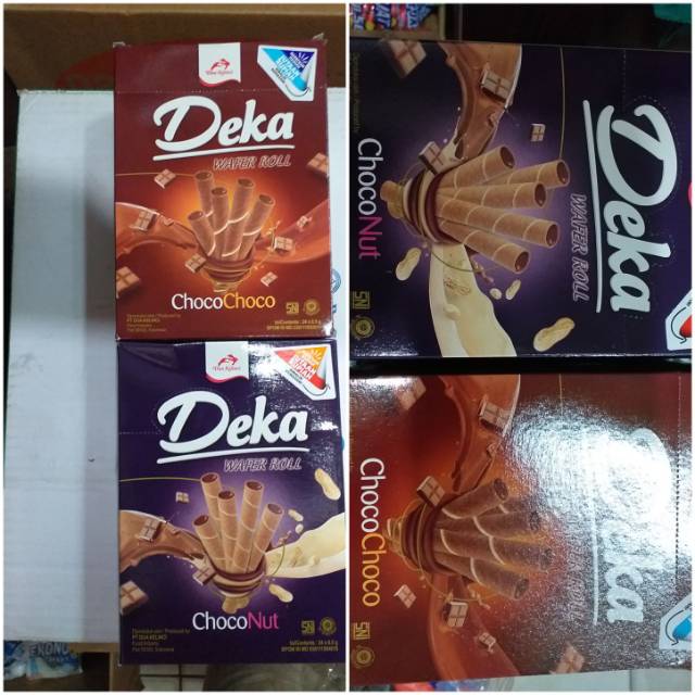 

DEKA WAFER ROLL ISI 24PCSX8.5G DENGAN 2 VARIAN RASA