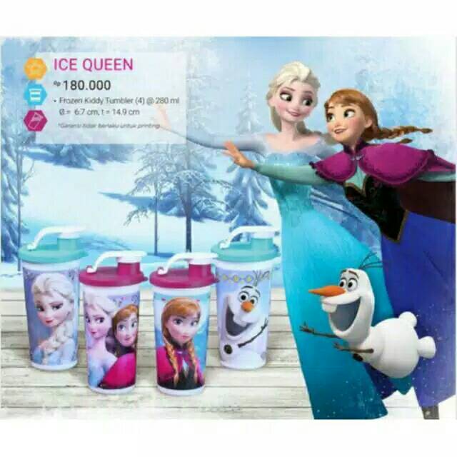 FROZEN BOTOL MINUM TUMBLER ICE QUEEN FROZEN