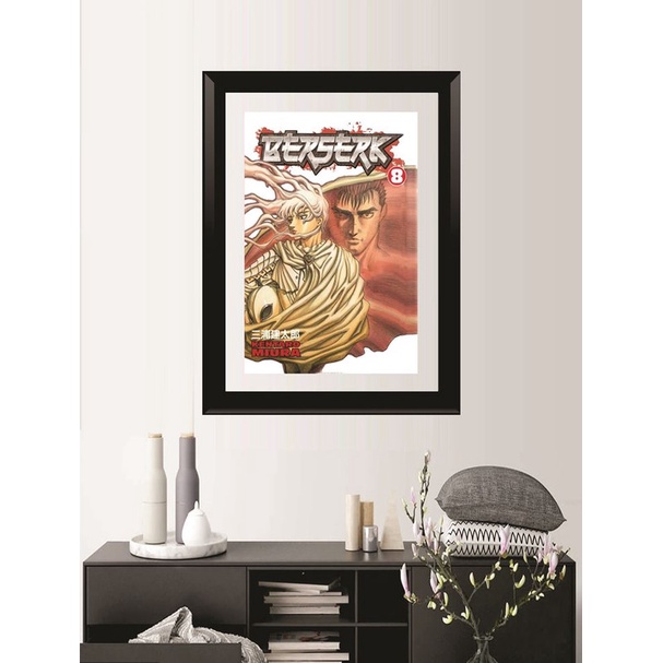 Poster Bingkai 30 x 22 Komik / Comic Berserk_8