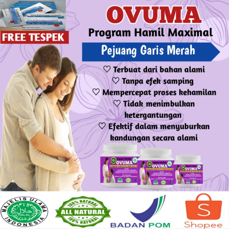 Original OVUMA PENYUBUR KANDUNGAN OVUMA OBAT PENYUBUR KANDUNGANPROGRAM HAMIL MAKSIMAL OBAT PROMIL 2