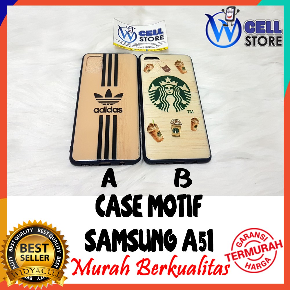 [WCELL] Hard Case / HardCase / Case Motif untuk SAMSUNG A51