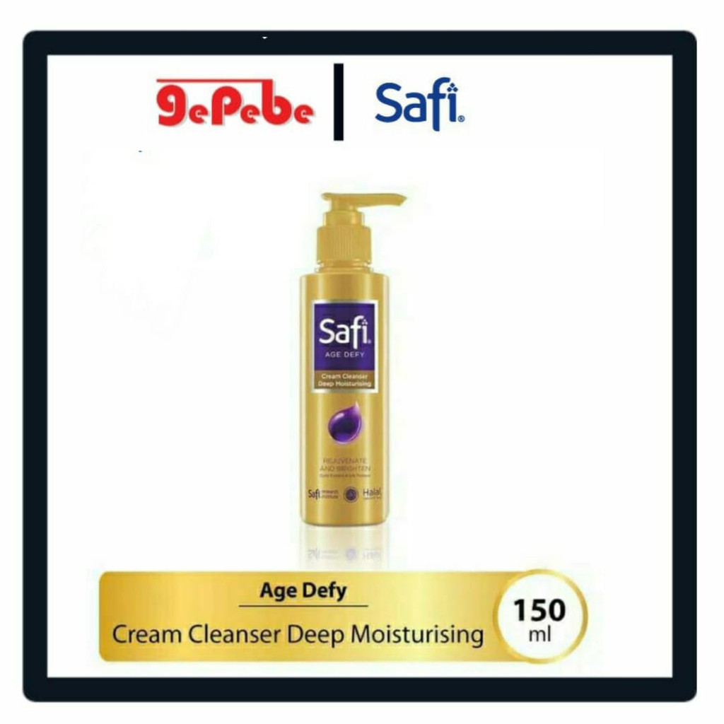 Safi Age Defy Cream Cleanser Deep Moist 150ml