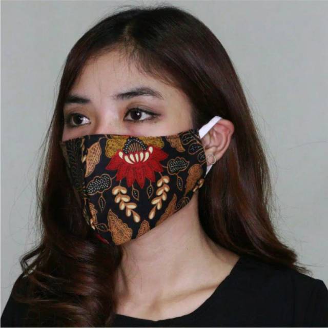 Fourfashion MASKER KAIN BATIK CUP