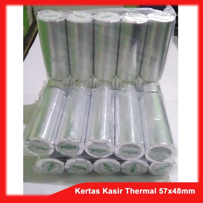 

KERTAS STRUK THERMAL PAPER ROLL 57mm x 48mm