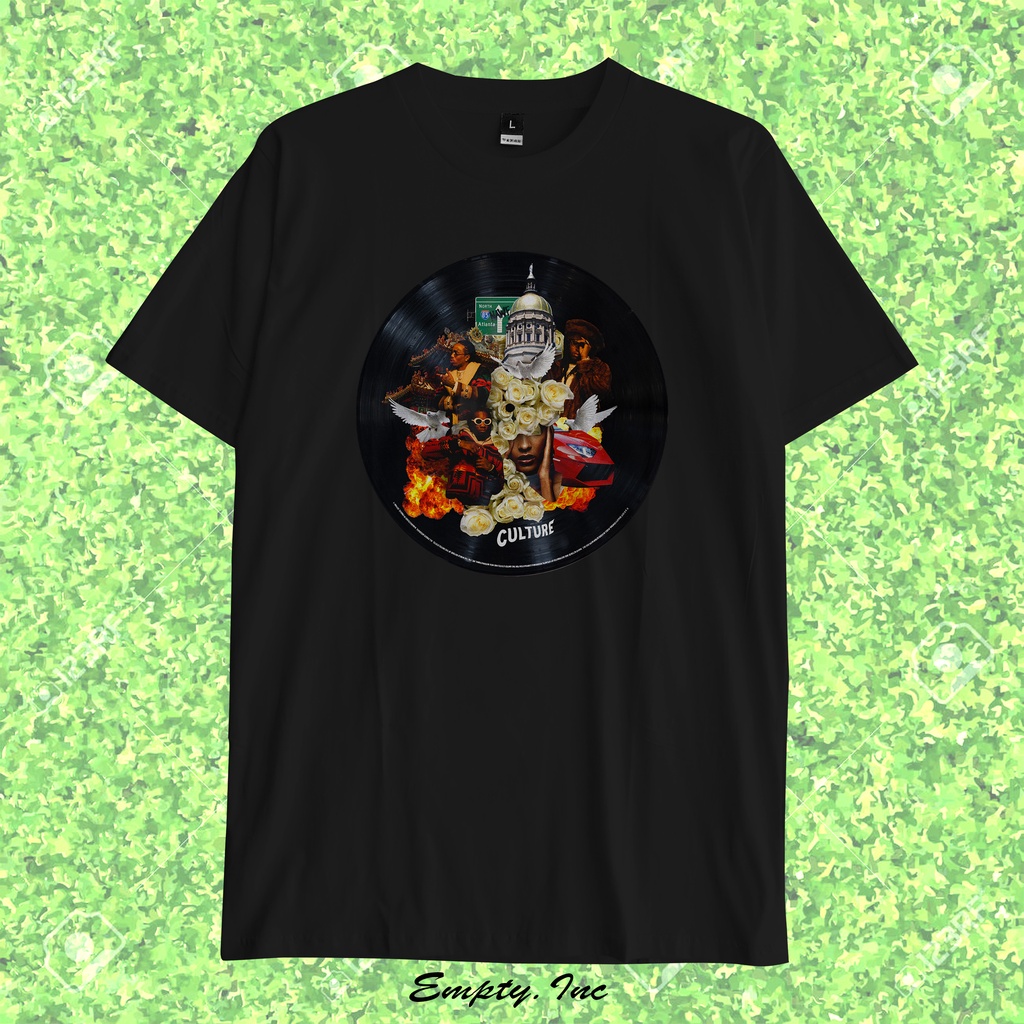 Rap Tee Migos Cover Art T-Shirt Style / Kaos Hip-Hop