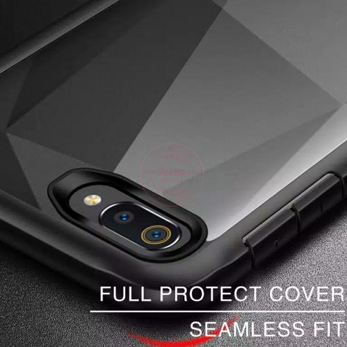 S/P- CASING Case OPPO A3S Shockproof Armor Transparent Premium Hardcase CASE SP