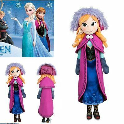 Boneka Frozen Elsa Anna Ukuran Besar Bahan Plush Hadiah 