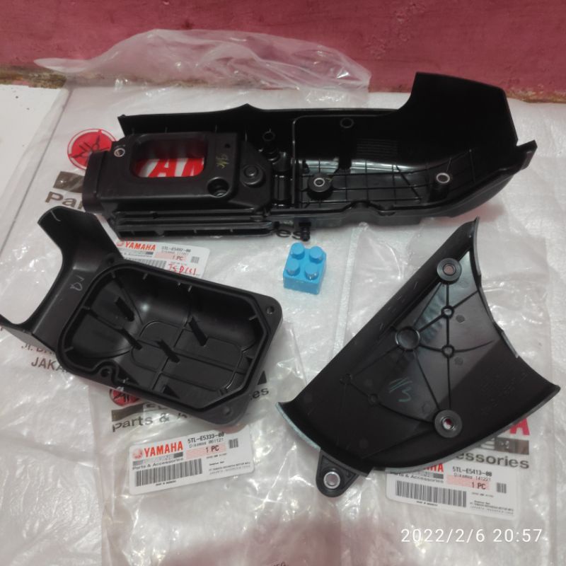 BACA DESKRIPSI COVER CVT SET MIO SPORTY ATAU SMILE ORIGINAL ORI YAMAHA