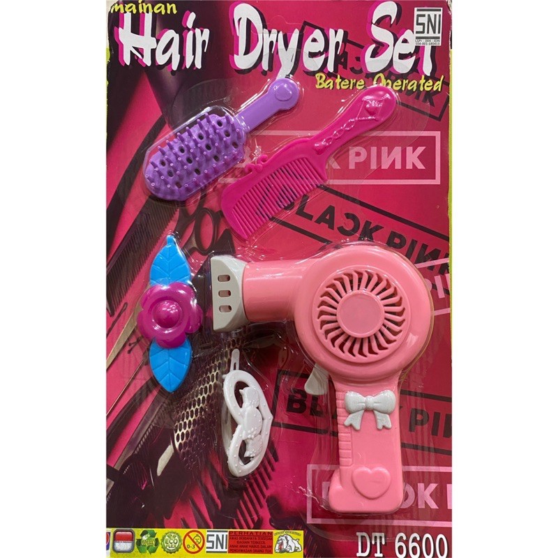 Mainan Hair Dryer Set / Mainan Salon salonan / Salonan Anak / Salon Salonan Anak