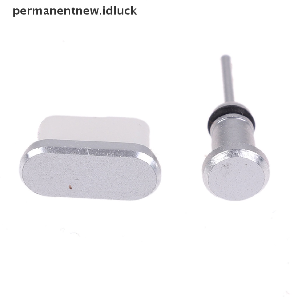 (luckypermanentnew) Port Charger USB Tipe-C + Jack Audio 3.5mm Anti Debu Untuk Samsung Huawei