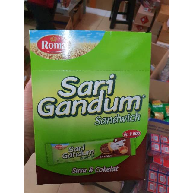 

Roma Sari Gandum Sandwich coklat