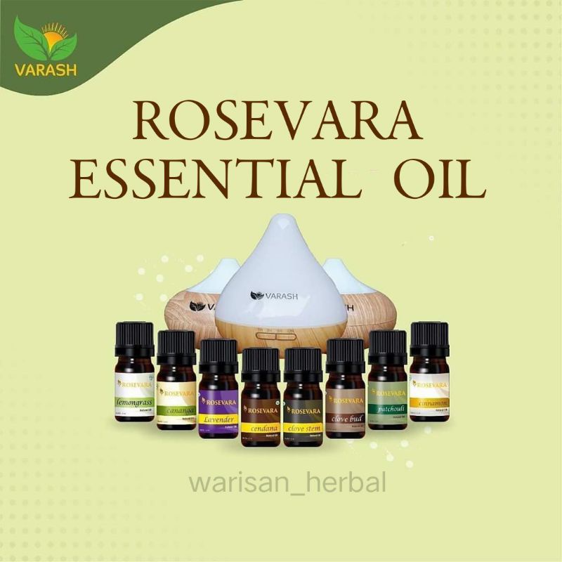 Essential Oil Rosevara Aromatherapy Oil