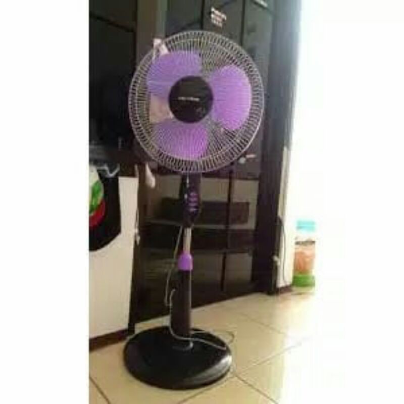 KIPAS ANGIN BERDIRI WELHOME WH--681 16 INCHI  -  STAND FAN WELHOME MURAH