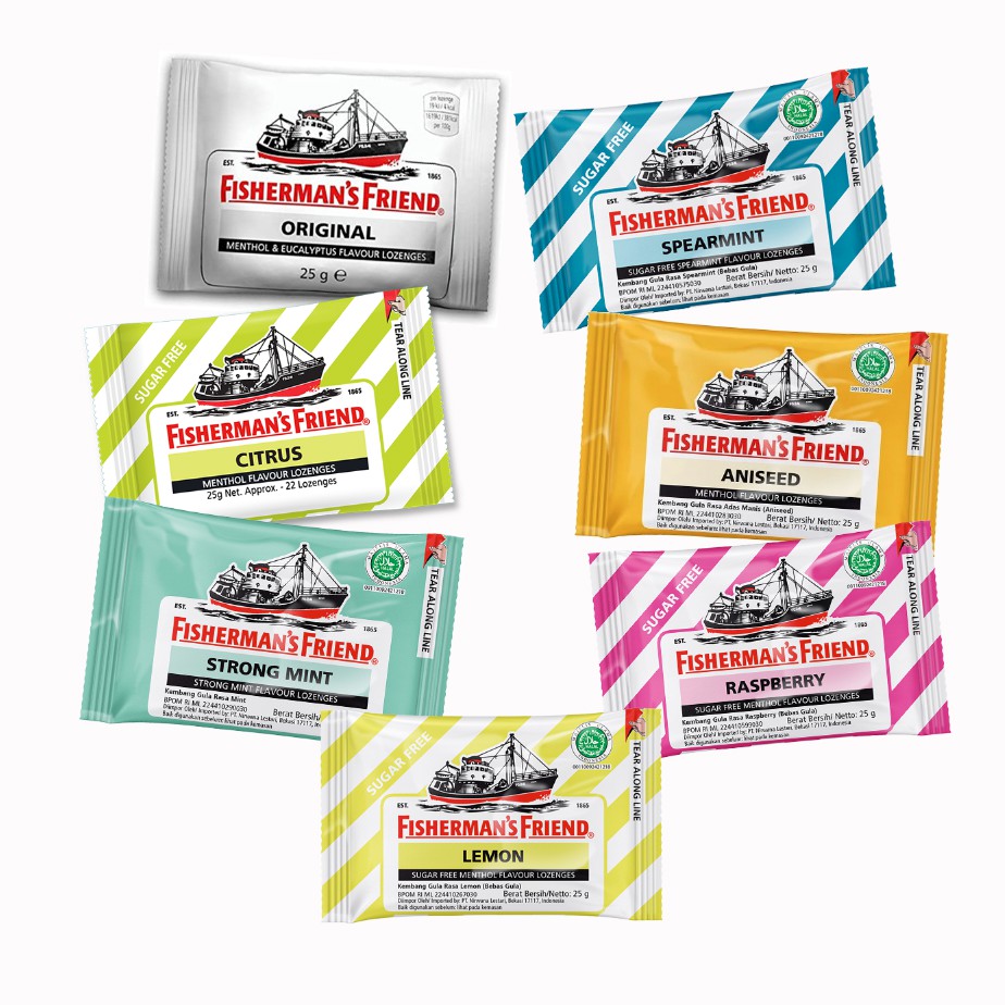 

Permen Fisherman's Friend - 25gr - (all Varian)