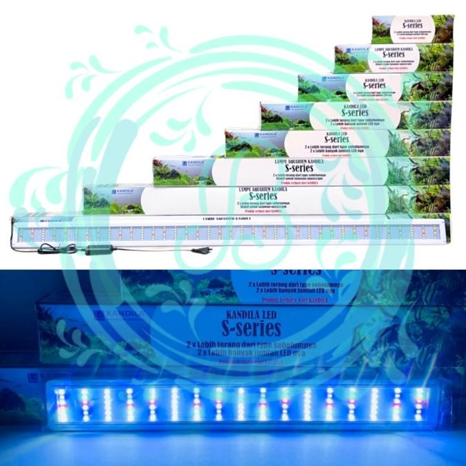 Lampu Kandila S600 60-70 cm 24 watt RGB LED Aquarium Kandila S Series