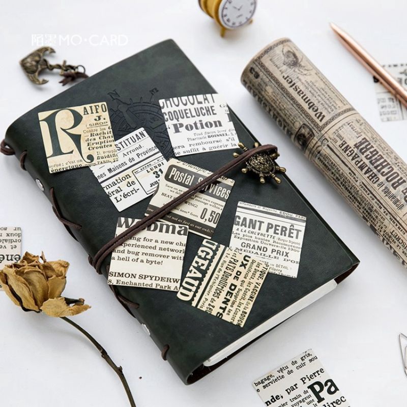 

LE ROYAL - STICKER DECO / STIKER LUCU UNTUK JURNAL PLANNER SCRAPBOOK CUTE - VINTAGE