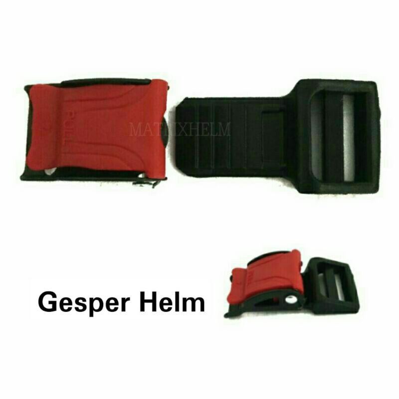 Gesper helm GESPER BUAYA + KOTAK MICROLOG UNTUK TALI HELM