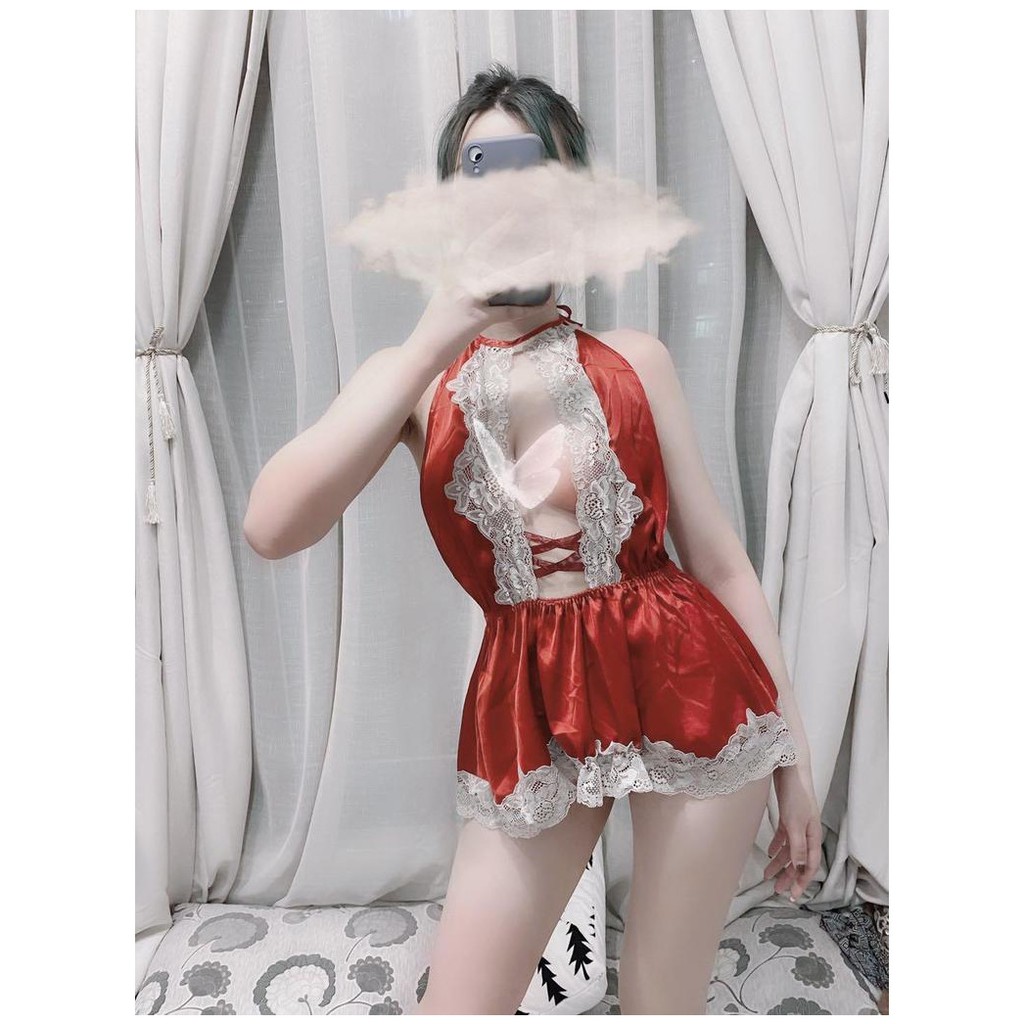 LI-34 lolita maid pelayan sexy lingerie baju tidur wanita seksi cosplay