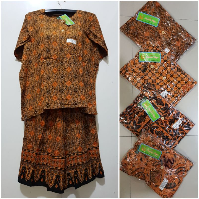 YULI - STELAN/MAXI 75 LD 115 CM KULOT BATIK KENCANA UNGU LEBEL HIJAU( KUI)