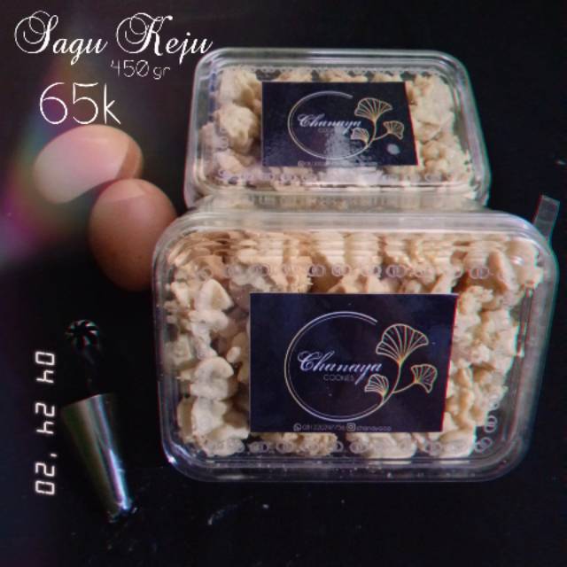 

Chanaya cookies Sagu Keju special butter dan wisjman 450gr