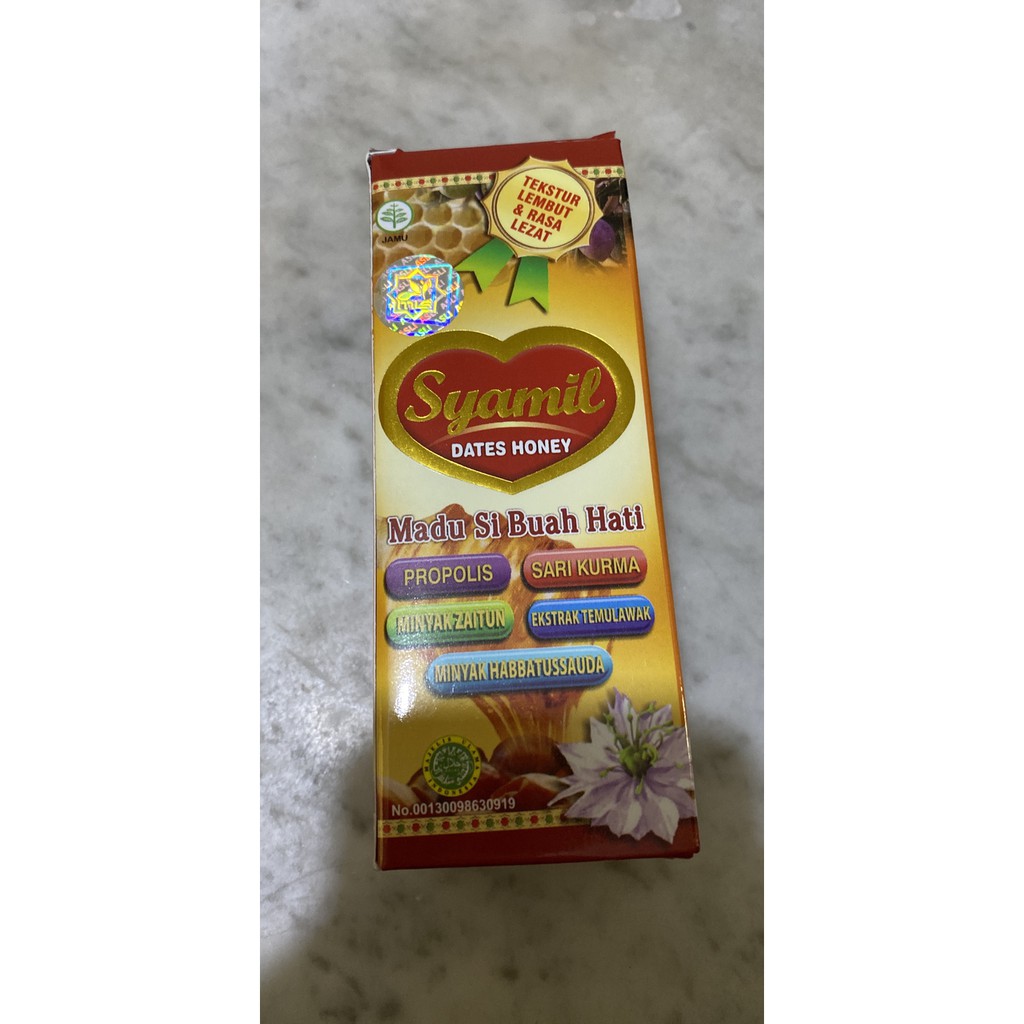 Madu syamil dates honey 125 ml
