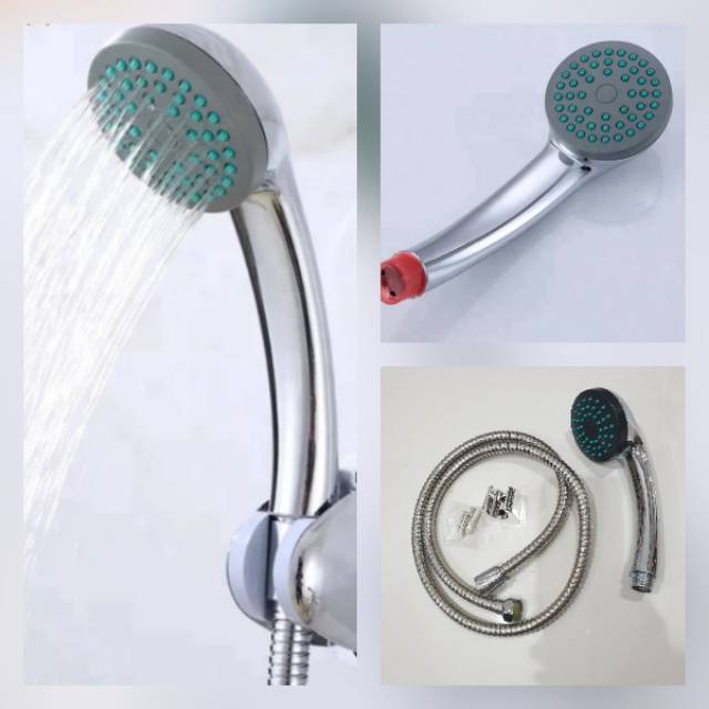 Hand Shower Mandi Set - Shower Mandi Murah Ekonomis