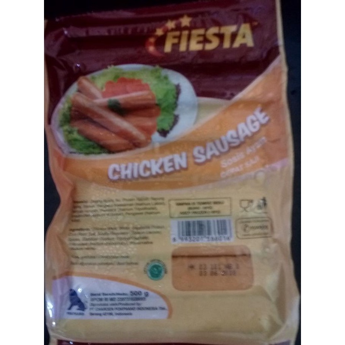 

windytriastuti13 Fiesta Sosis Ayam 500gr TERLARIS TERPERCAYA ORIGINAL