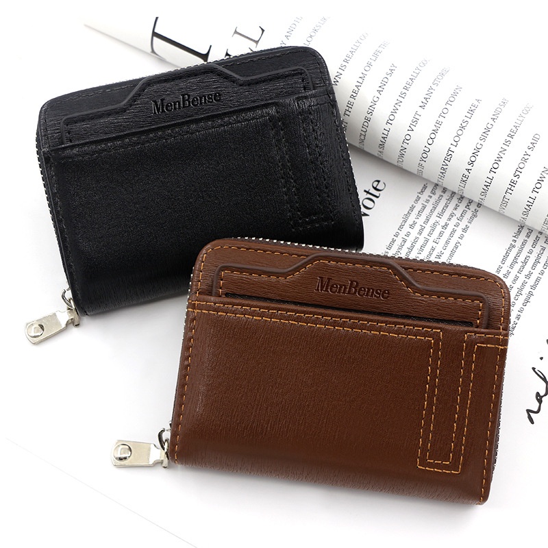 IMPOR MENBENSE K99-25 DOMPET KARTU MINI RFID CARD WALLET UANG BELANJA